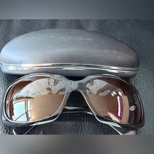 Giorgio Armani sophisticated Italian-made sunglasses